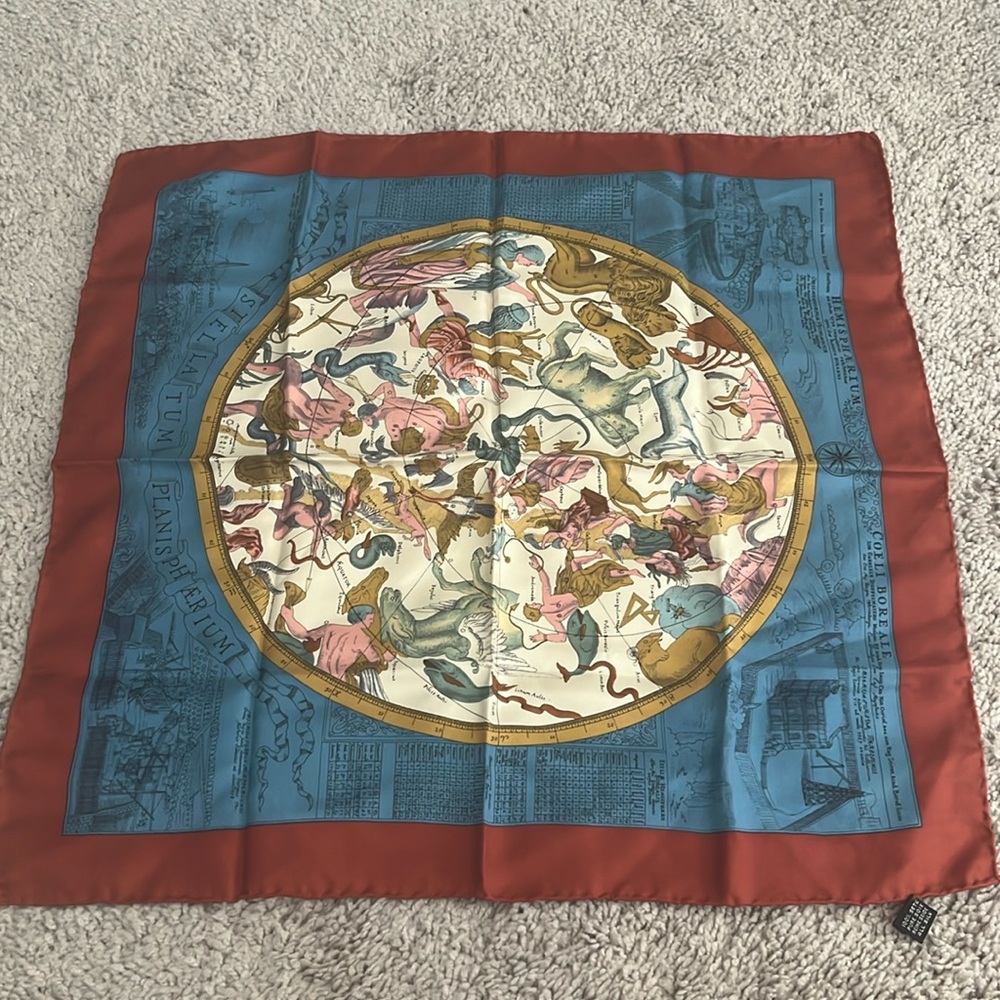 Made in Italy 100% silk scarf